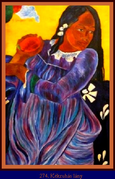 274. K�kruh�s l�ny mang�val